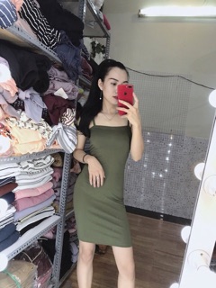 Đầm 2 dây body sexy 2S