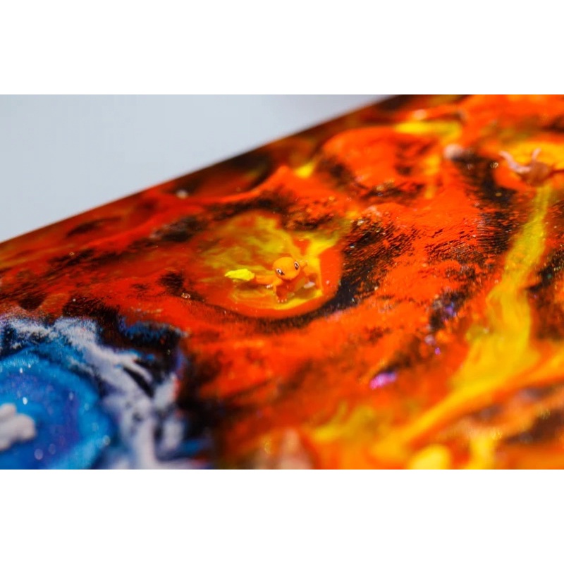 Kê tay bàn phím Pokemon.Wrist Rest Resin Pokemon.