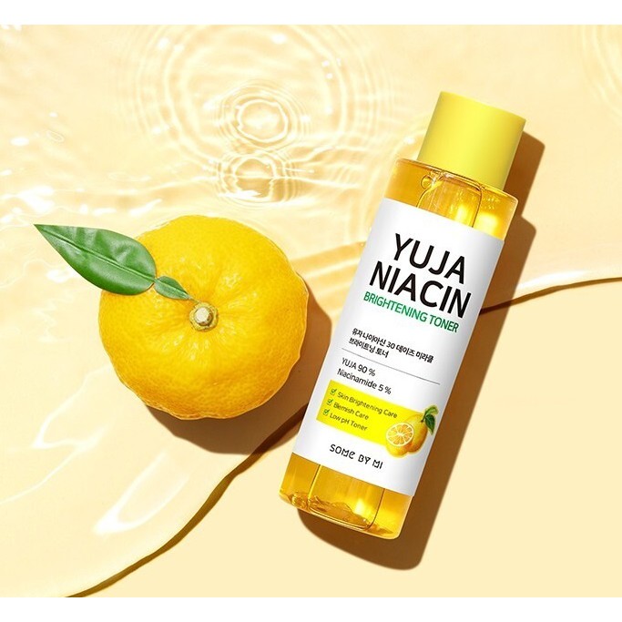 Nước Hoa Hồng Dưỡng Sáng Và Mờ Thâm Mụn Some By Mi Yuja Niacin Brightening Toner 150ml