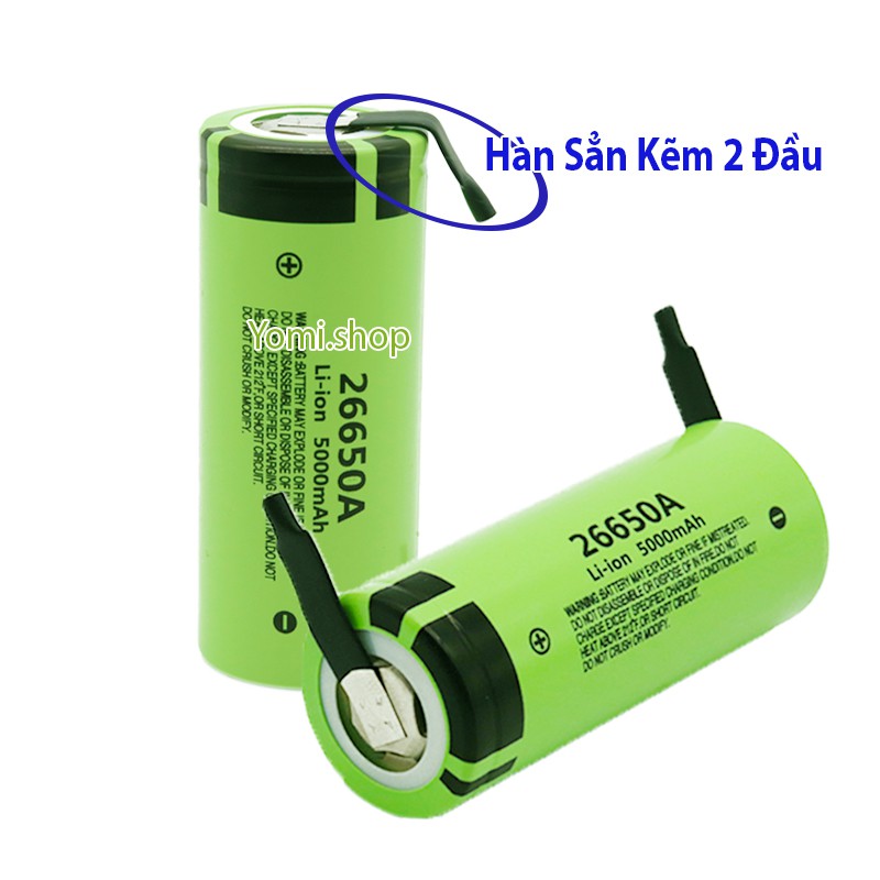 Cell Pin 26650A 5000mAh Đến 5500mAh