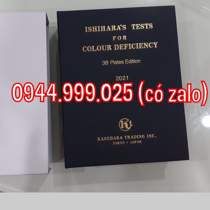 - ISHIHARA 38 Tấm 2021