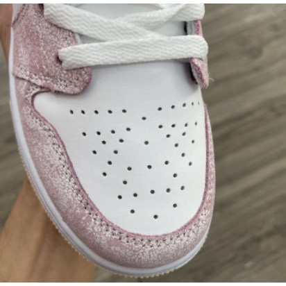 Giày Sneaker Nữ Cổ Thấp Giày Nike Air Jordan 1 JD 1 Low Hồng | BigBuy360 - bigbuy360.vn