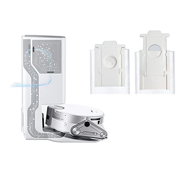 Túi đựng bụi máy hút bụi 20PCS cho Máy hút bụi Samsung VCA-RDB95 Jet Bot ' Jet Bot AI ' Robot hút bụi Bộ phận phụ kiện trạm làm sạch chân không