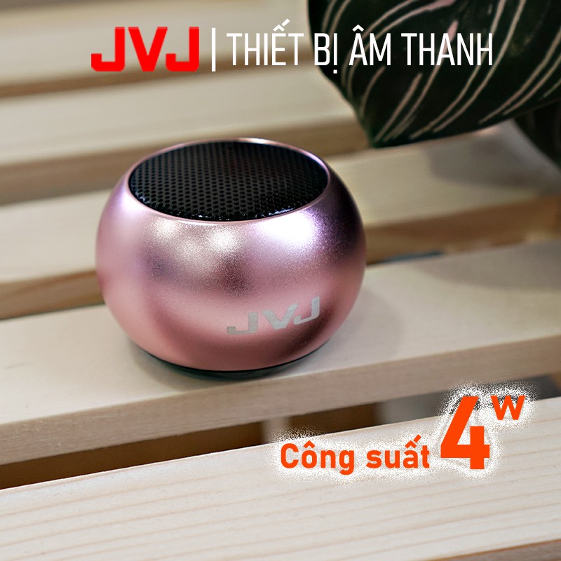 Loa mini Bluetooth JVJ M3 -  Speaker cầm tay siêu nhẹ hỗ trợ ghép đôi 2 loa TWS dòng cao cấp bass trầm Bh 12T