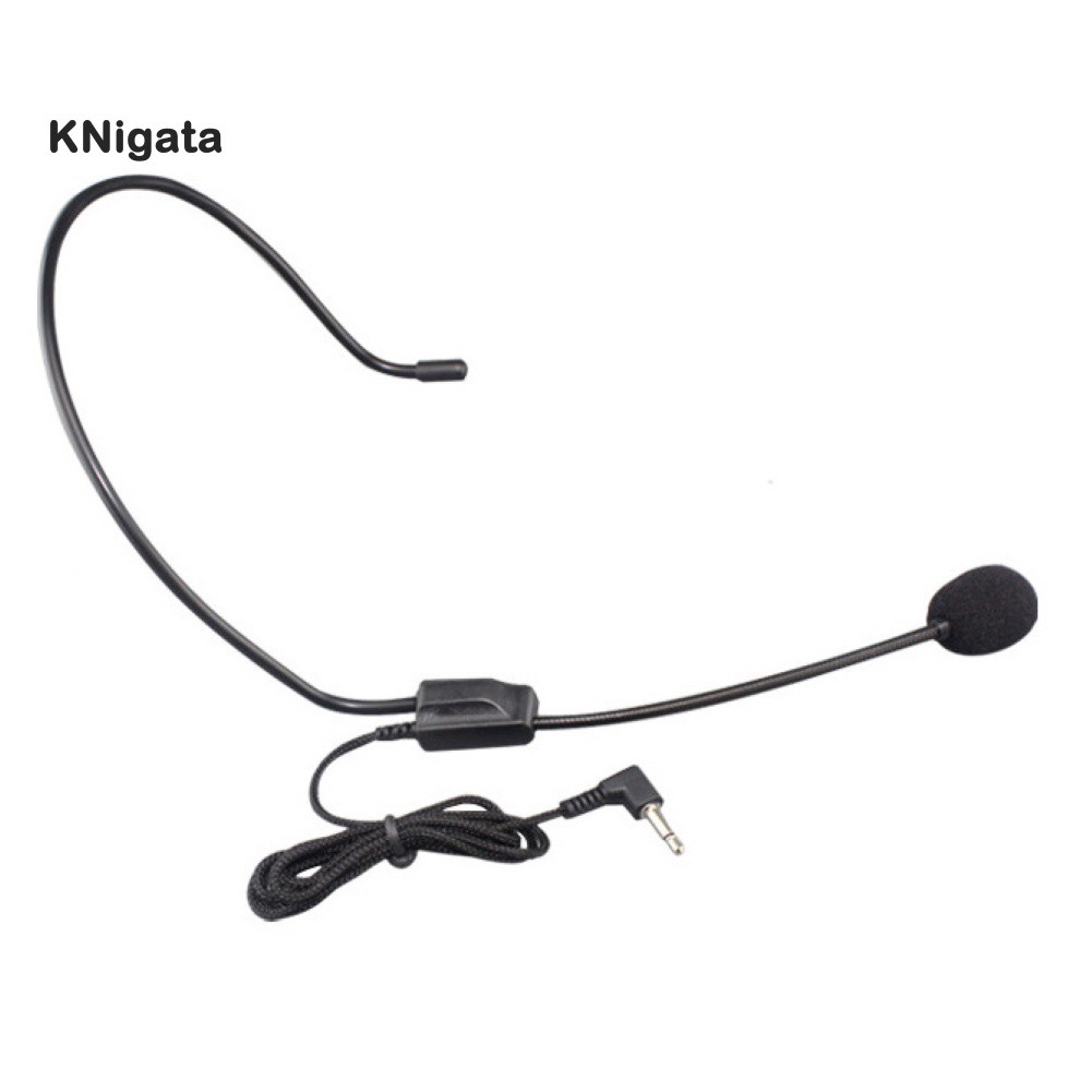 Microphone đeo tai có dây giắc cắm 3.5mm khuếch đại giọng nói