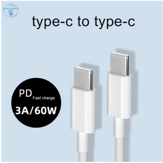 Cáp Sạc Nhanh 60W  - Cáp USB TYPE C TO TYPE C Dài 2m dây sạc chính hãng chân Micro USB và Type C