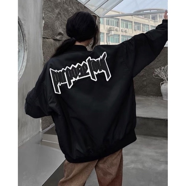 Purpose Bomber Jacket - Áo khoác bomber loại xịn nhất unisex