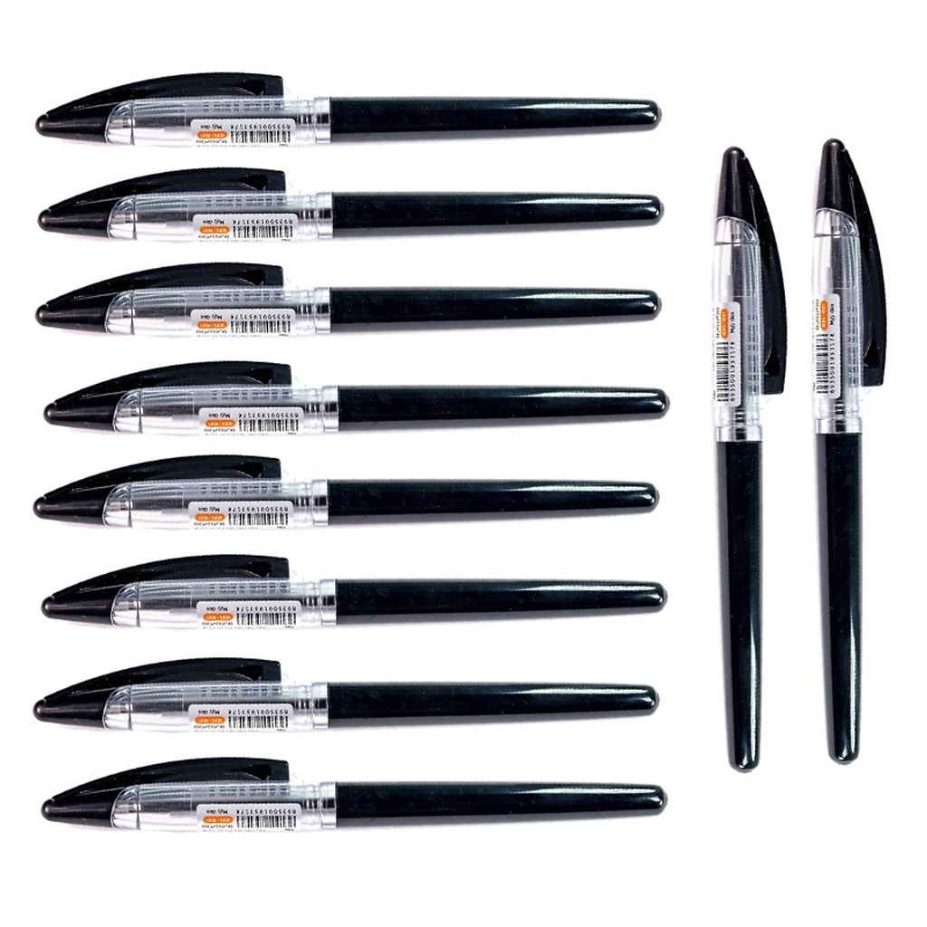 Bút bi đầu nhỏ Thiên Long hàng chính hãng Hộp 10 bút mã GEL-B01