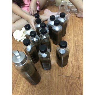 Siro thảo mộc húng chanh- đường phèn và thảo mộc quý chai 250ml