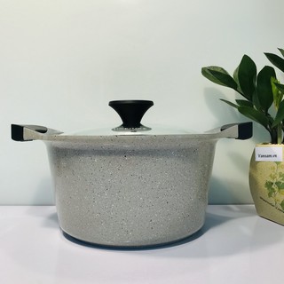 Nồi đá Lock&Lock 24cm thân cao LCA6244D-IH