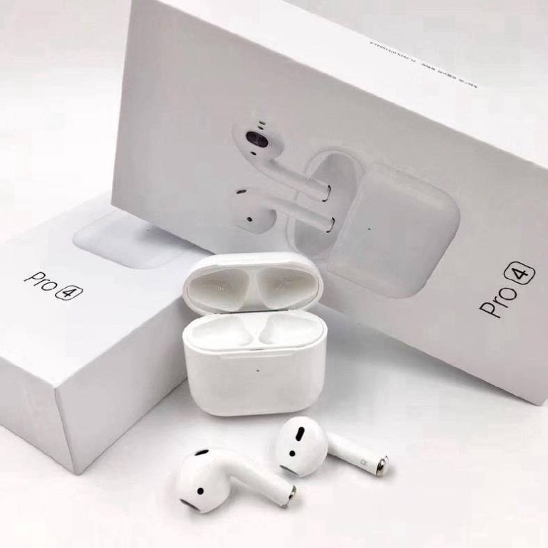 Tai Nghe Airpods Pro4 Bluetooth5.0 Âm Thanh HiFi Stereo Với Micrô Tích Hợp