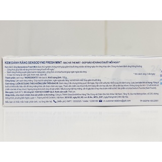 Kem Đánh Răng Giảm Ê Buốt Sensodyne 100g