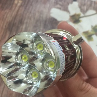 [NGẠC NHIÊN CHƯA]  Đèn led 7 màu chân H4 3 CHÂN siêu sáng lắp đặt dễ dàng cho các đời xe máy xe đạp điện[D93-H4-7 MÀU]