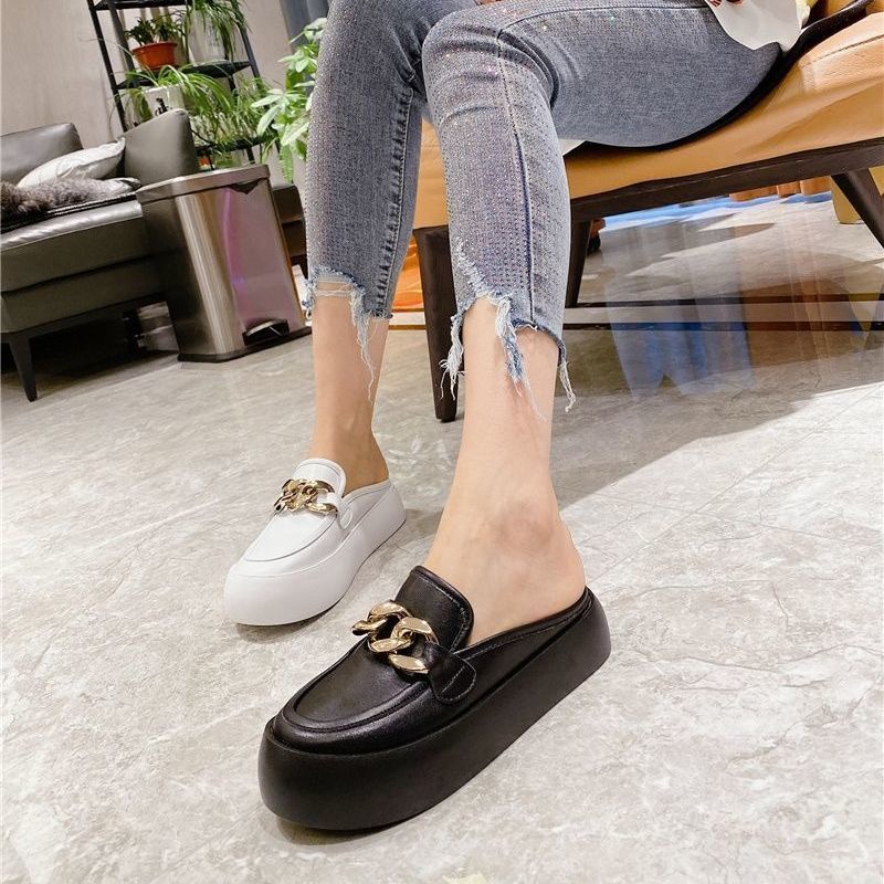 Dép Da Mềm Thiết Kế Thoải Mái Thời Trang Dành Cho Nữ