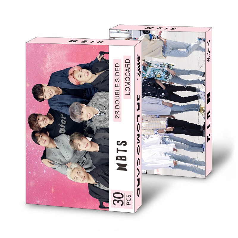 Bộ 30 thẻ ảnh Lomo Card BTS