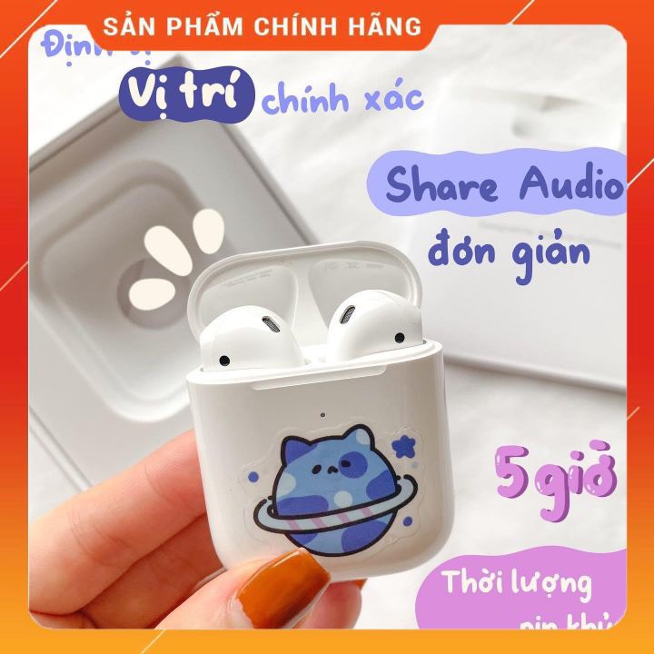 Tai nghe không dây bluetooth ap2 định vị đổi pin 5-6h chuyên chới game nghe - Bảo hành 6 tháng