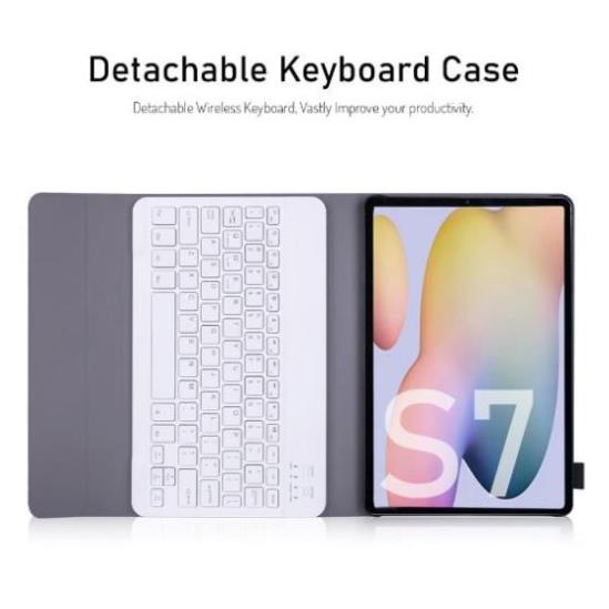 Bao da bàn phím rời cho Galaxy tab S7 11inch T870/ T875 kết nối Bluetooth siêu nhanh - Có bảo hành / OpiPhone