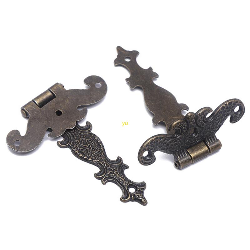 Bộ 2 Bản Lề Cửa 90 Độ Gấp Được Phong Cách Vintage