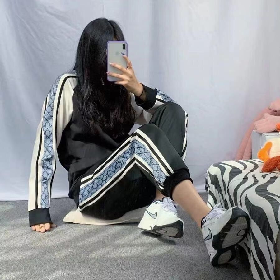 Set áo khoác và quần dài chất nhung dày dặn thời trang thu đông cho nam