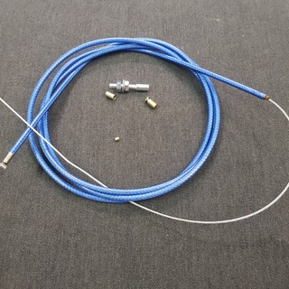 ( MÀU XANH ) DÂY GA THÁI DÀI 2M SỬ DỤNG ĐƯỢC HẦU HẾT CÁC LOẠI CÙM TĂNG TỐC  + TẶNG KÈM BỘ ỐC SIẾT CÁP