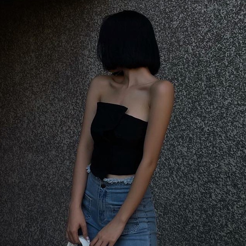 DUNEA Áo Ống Không Dây Kiểu Dáng Quyến Rũ Cho Nữ