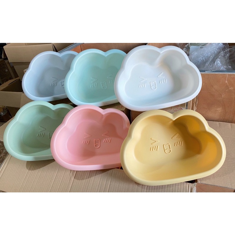 [ Hàng Mới Về ] Chậu rửa mặt hình mây đủ màu