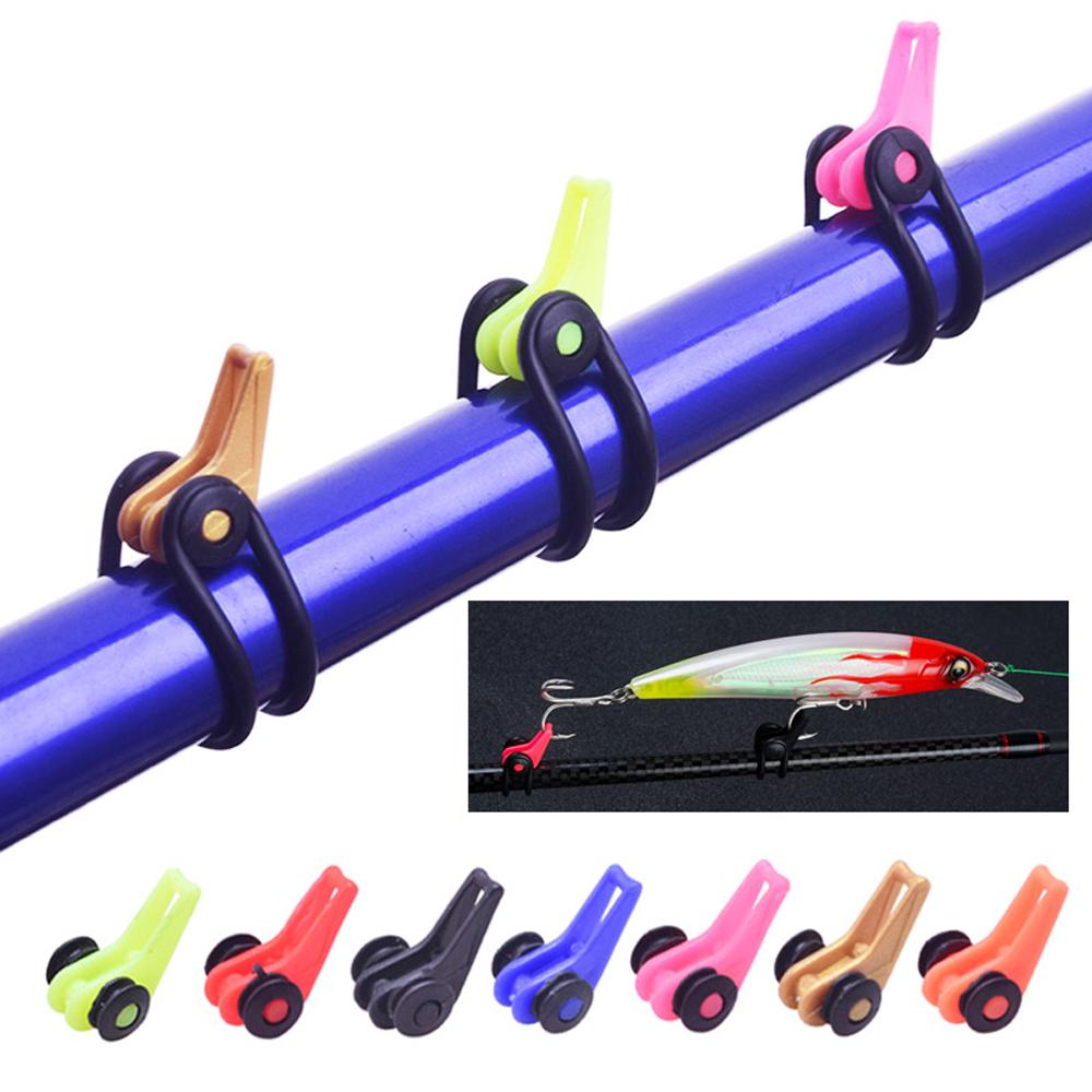 LANFY Bộ 10 Giá Đỡ Móc Câu Cá An Toàn