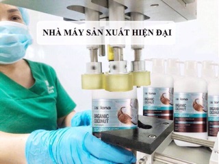 [Hàng chính hãng]. Cặp dầu gội, xả tinh chất dừa hữu cơ 800mlx2