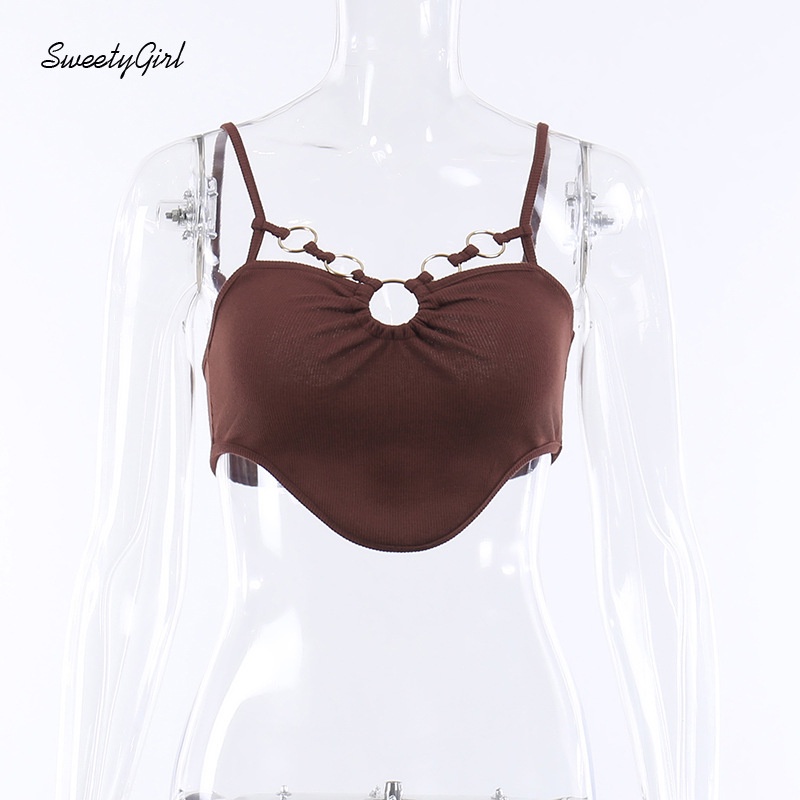 Áo Không Tay Cổ Chữ V Màu Trơn Kiểu Dáng Quyến Rũ Hàng Mới Dành Cho Nữ 2022