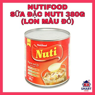 [NUTIFOOD-HỘP LON MÀU ĐỎ 380G] SỮA ĐẶC NUTI, MÀU ĐỎ