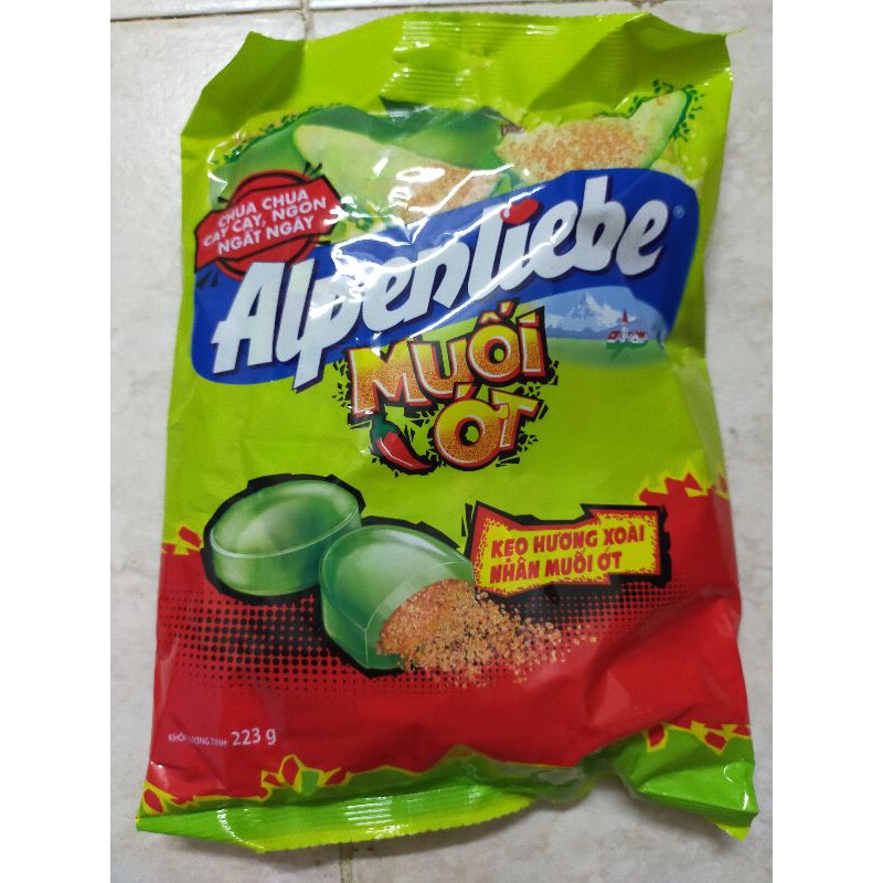 KẸO ALPENLIEBE HƯƠNG XOÀI NHÂN MUỐI ỚT TÚI 87G~30viên | BigBuy360 - bigbuy360.vn