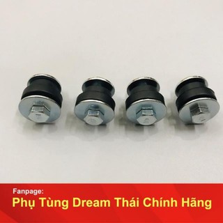 Bộ 4 ốc treo đuôi xe dream - Chính hãng Honda.