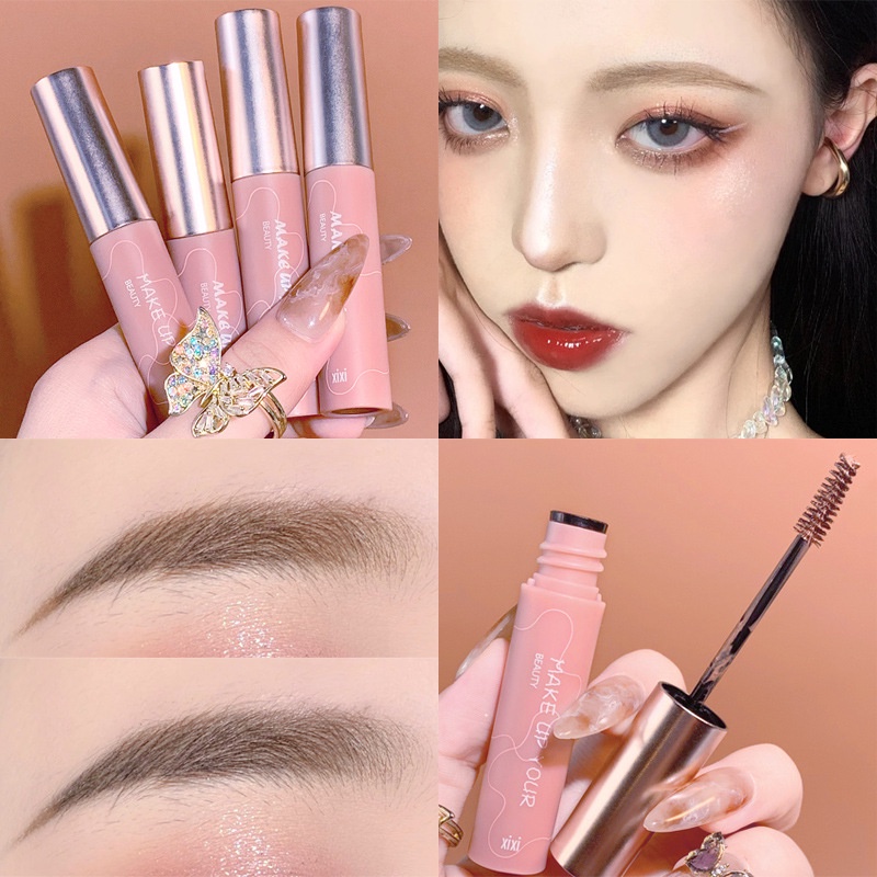 Mascara chải lông mày XIXI màu sắc tự nhiên ba chiều lâu trôi dành cho trang điểm