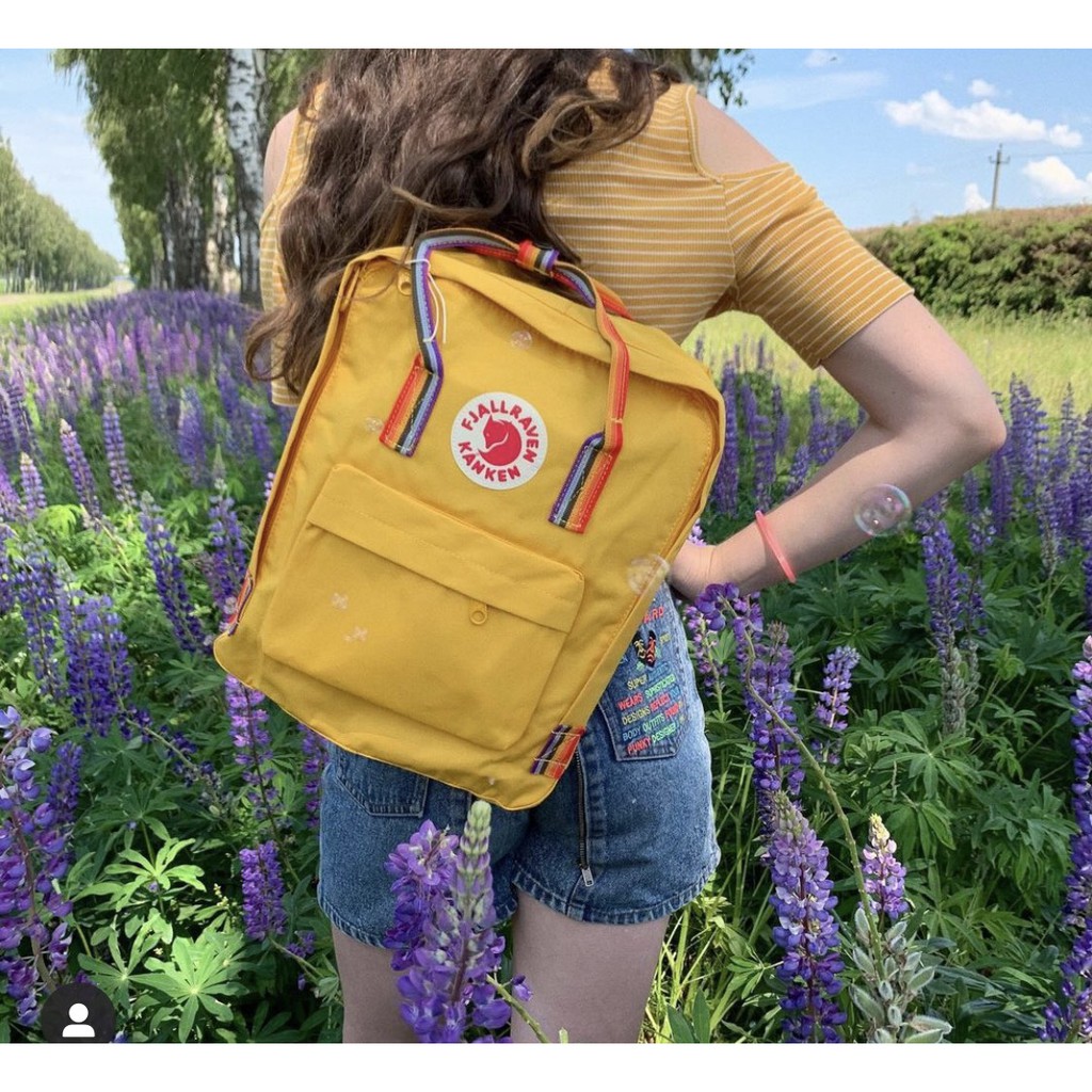 Balo sinh viên kanken Medium Rainbow