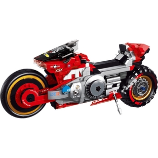 Đồ chơi Lắp ráp Mô hình K84 668pcs City Cyberpunk Motorcycle xe máy