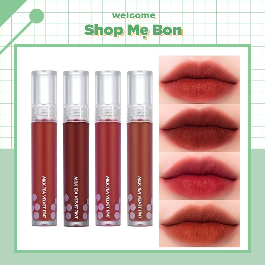 Son Kem Lì, Mịn Mượt Như Nhung Romand Milk Tea Velvet Tint