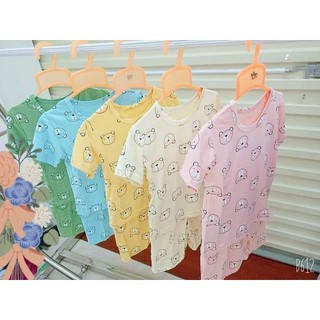 Bộ Cộc tay chất thun lạnh K.Woo free ship