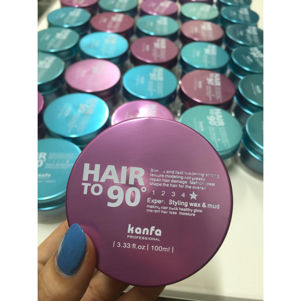 Sáp Vuốt Tóc Hair To 90 Kanfa 100ml (Sự kết hợp 2 trong 1)