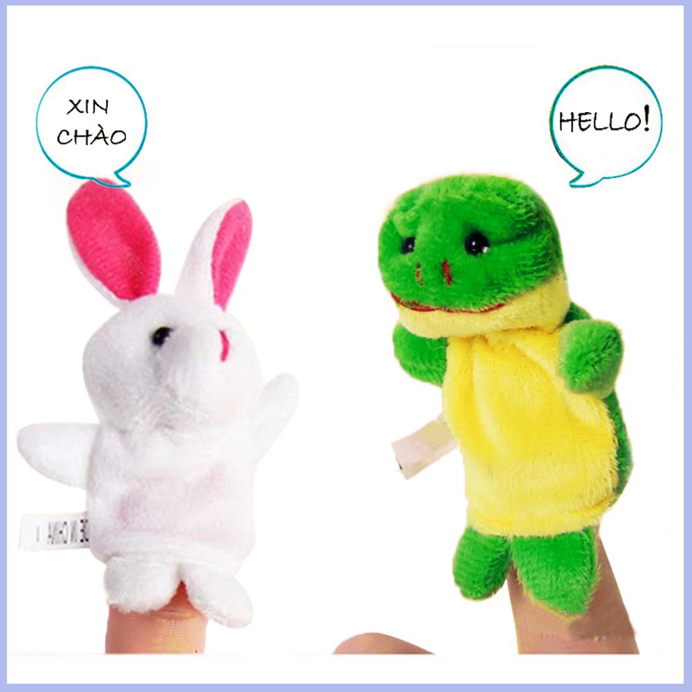 {Hà Nôị}Combo 5 thú xỏ ngón tay giúp kể chuyện cho bé