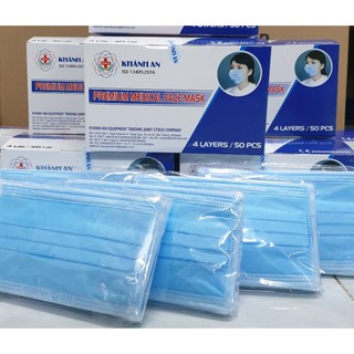 KHẨU TRANG Y TẾ KHÁNH AN (loại 4 lớp)