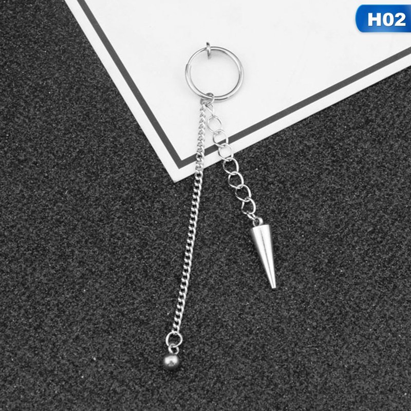 Bông tai chất liệu đồng dáng dài độc đáo