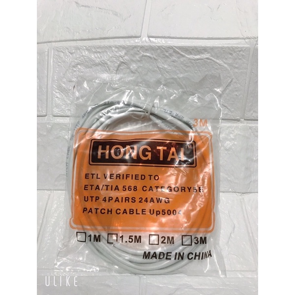 Dây Mạng Bấm Sẵn Dài 1m 1.5m 2m 3m 5m - Dây mạng internet