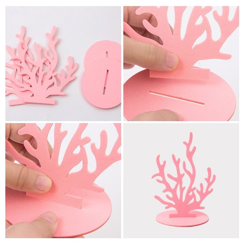 Set 2 Phụ Kiện Nàng Tiên Cá Trang Trí Tiệc Sinh Nhật Cho Bé