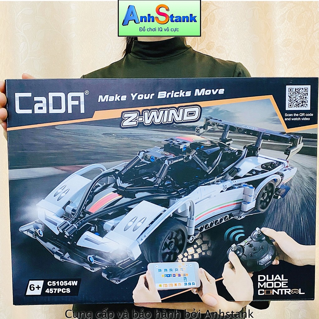 Oto technic điều khiển từ xa có khả năng lập trình Cada C51054W 457 chi tiết tương thích 9686 education BH 1 tháng