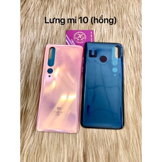 Nắp lưng sau thay thế dành cho xiaomi mi 10 zin loại 1