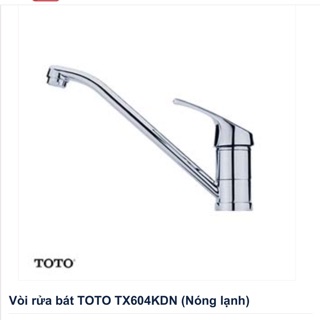 Vòi rửa chén bát nóng lạnh chính hãng TôT TX604KDN