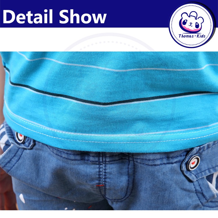 [Hàng có sẵn] D121#Áo thun ba lỗ chất liệu Cotton mềm kích thước 110-140cm cho bé trai