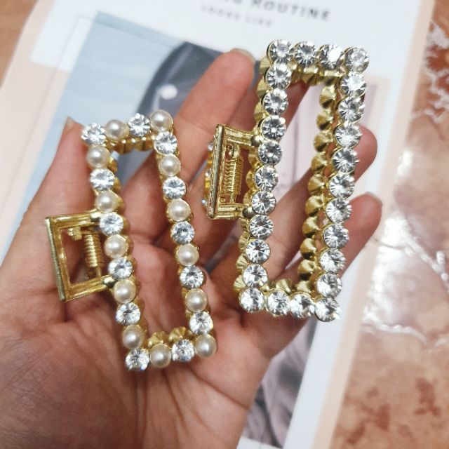 Cặp tóc đính hạt các loại