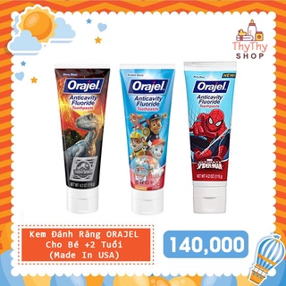 Kem đánh răng cho bé Orajel dành cho bé trên 2 tuổi (Made In USA)