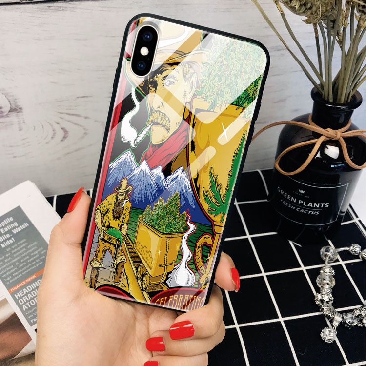 Ốp iphone 11 420 canabis rẻ imacc 6/6s/6plus/6s/plus/7/8/7plus/8plus/x/xsmax/11/promax/xr